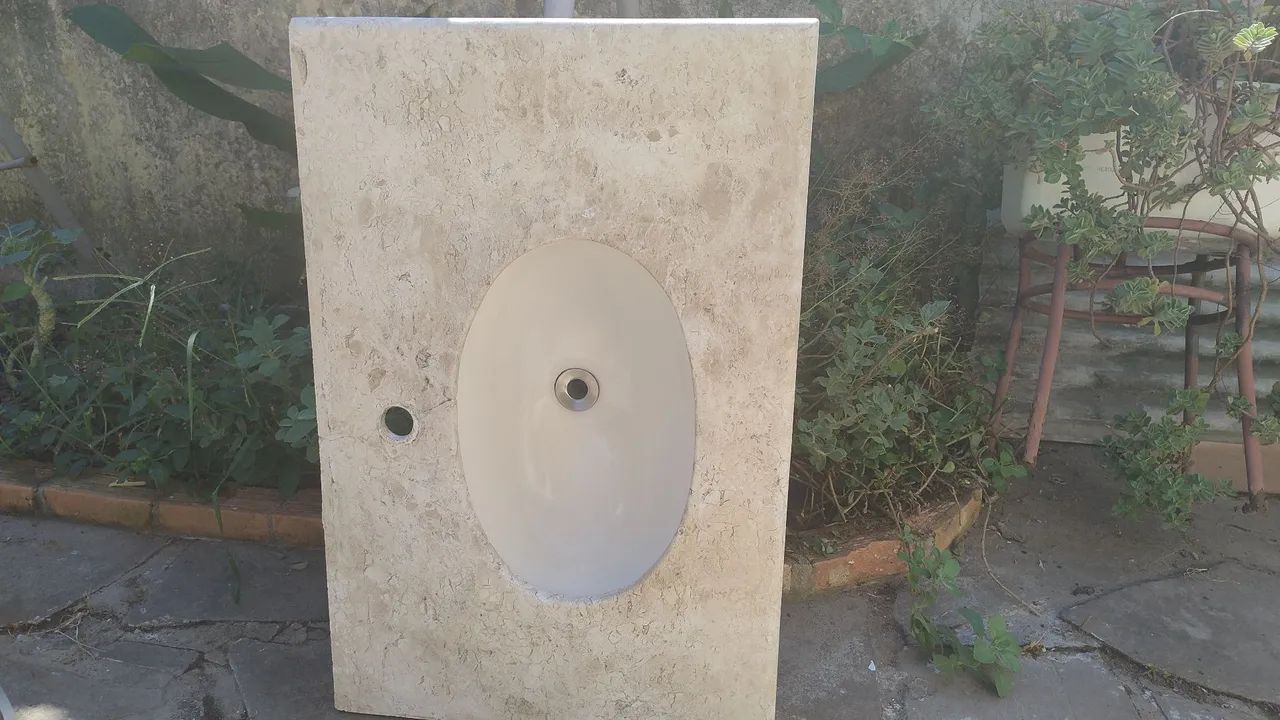 Cuba de Pedra para Banheiro 53x80