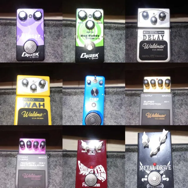 Pedais de Guitarra