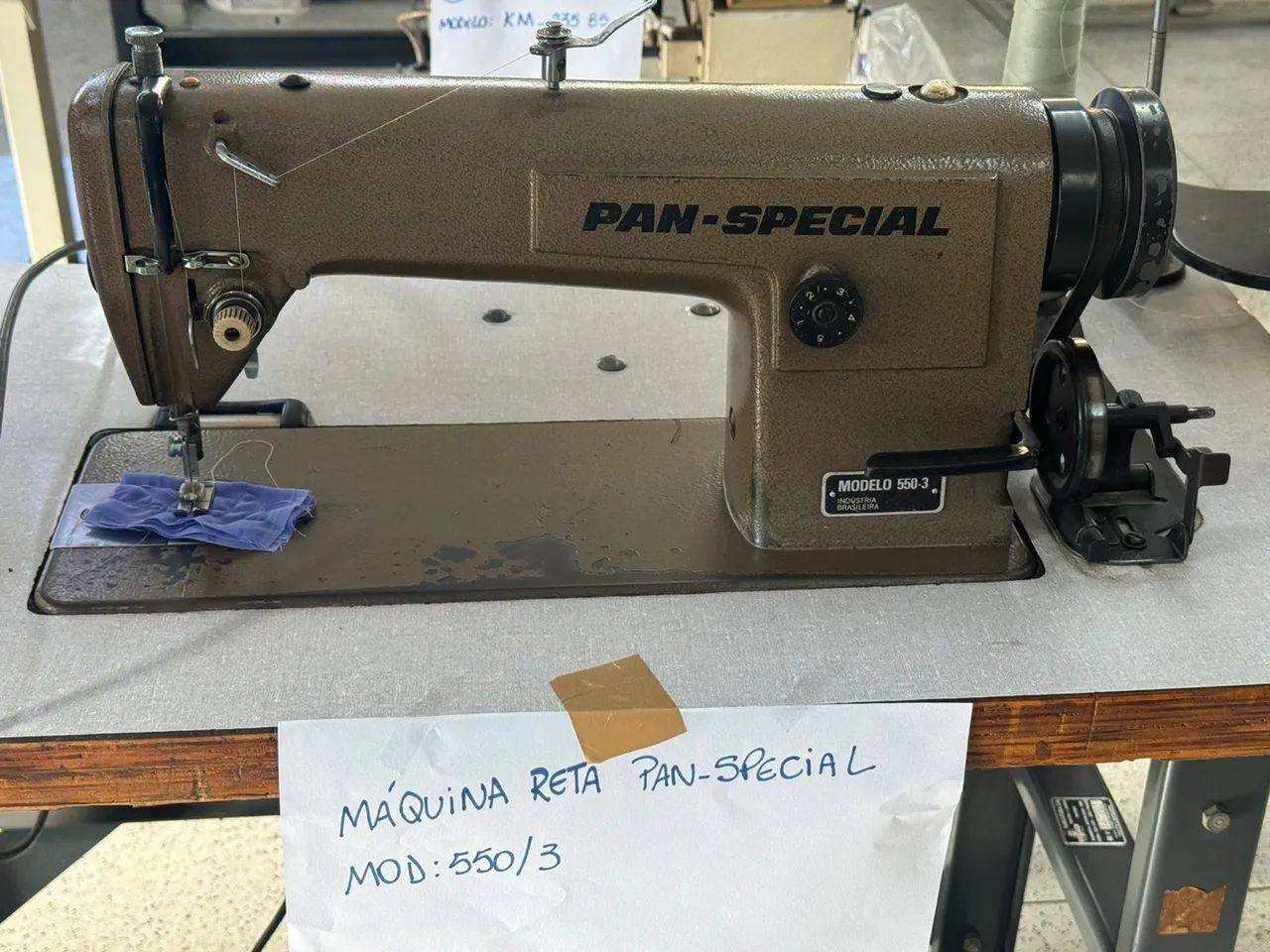 Máquina de Costura Reta Industrial Pan-Special 550/3