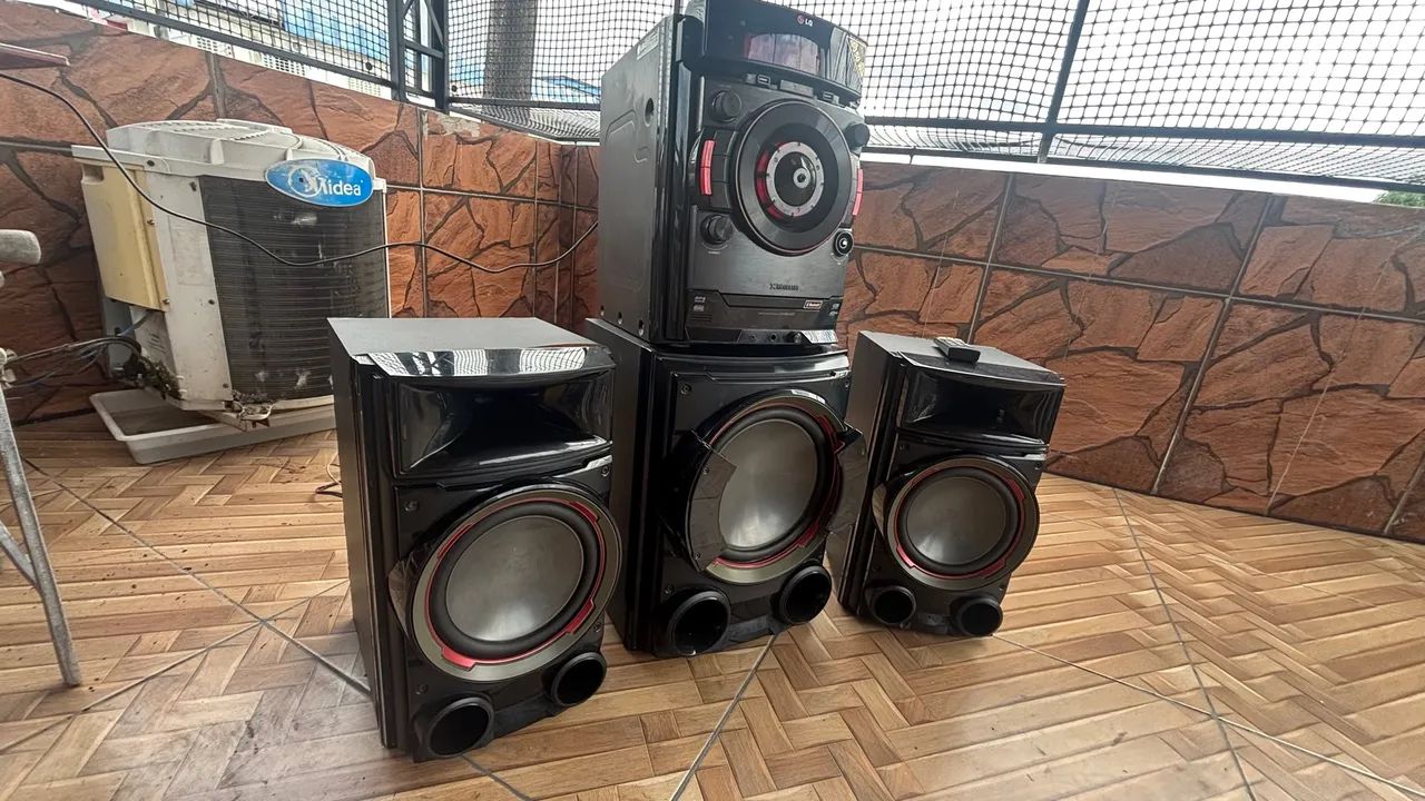 Som LG 1350W 2.1 Canais - 3 Caixas Acústicas - Foto 6