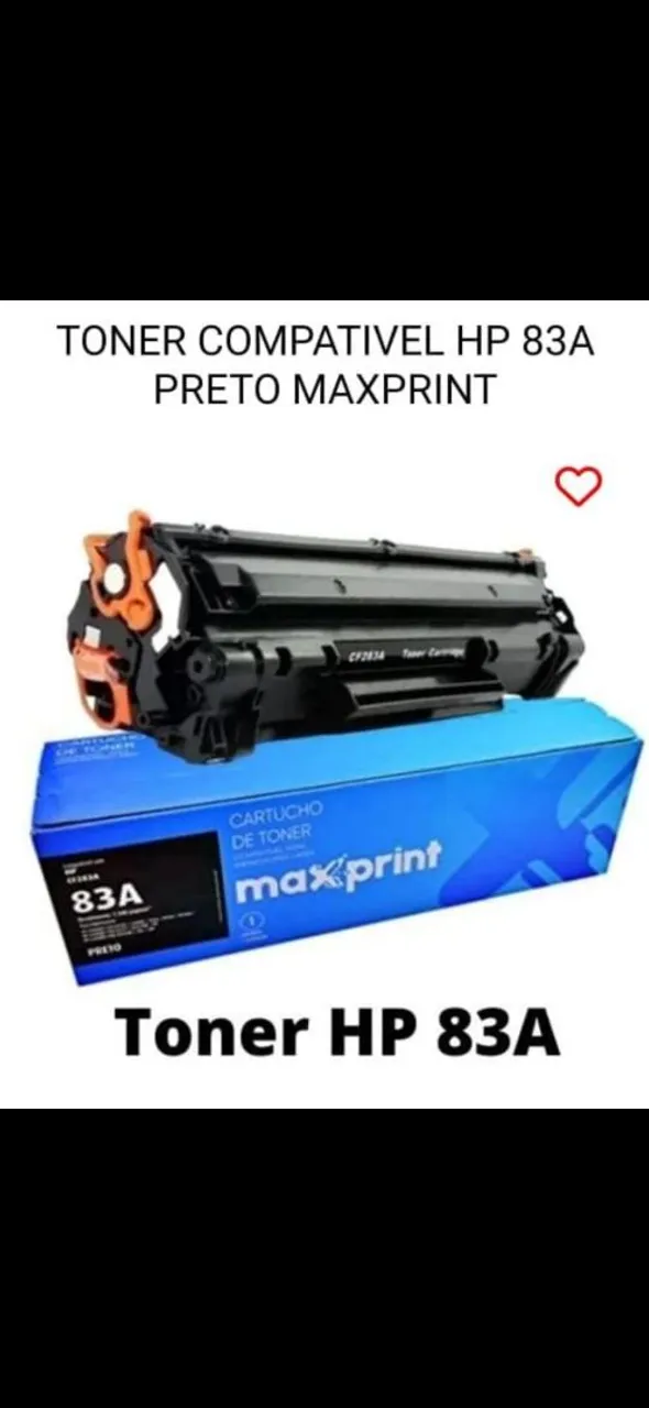 Toner Compatível HP 83A Preto - MaxPrint