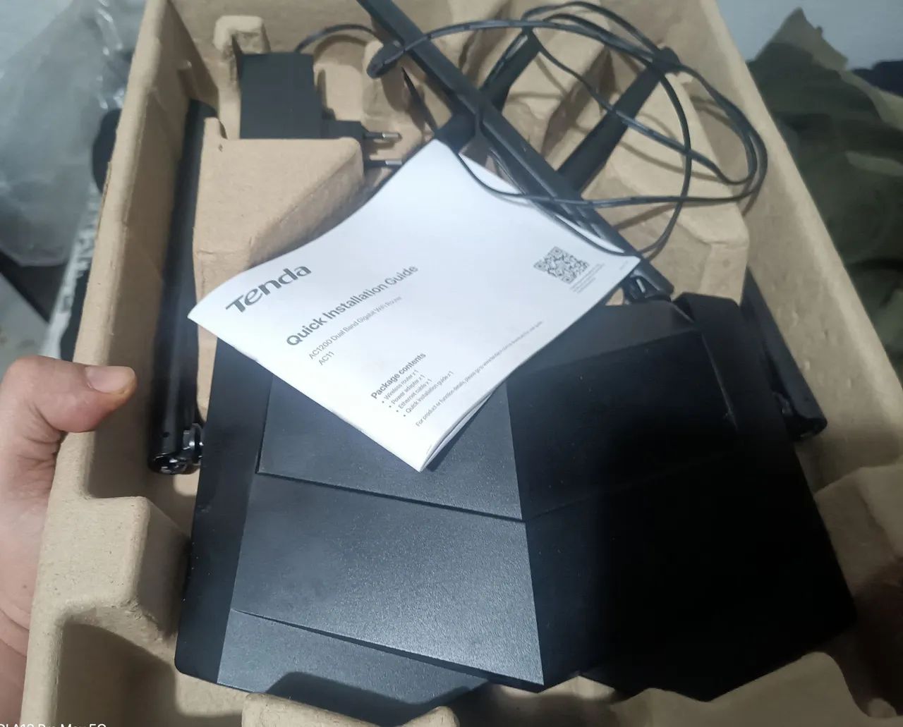 Roteador Wi-Fi Tenda na caixa - Foto 3