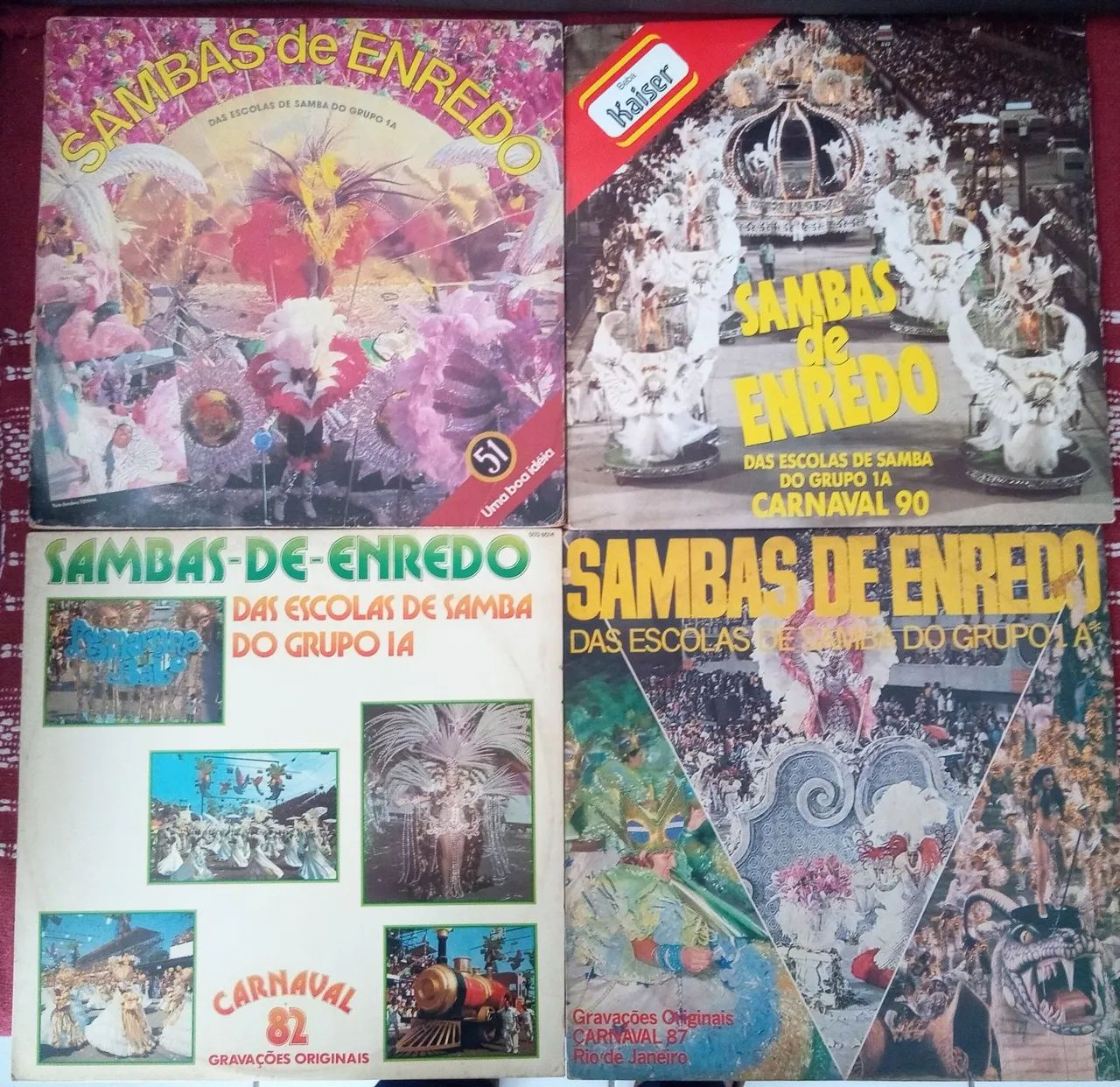 9 LPs de Samba Enredo - Carnaval Rio de Janeiro - Das antigas - todos em muito bom estado - Foto 4