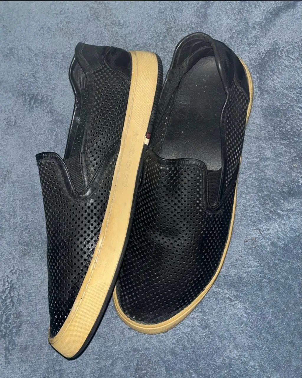 tênis iate bossanova microfuros preto 43 - Foto 2