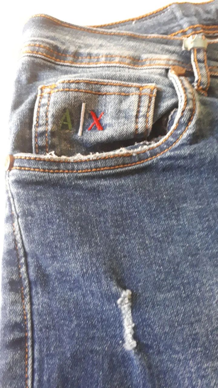 Calça Jeans Masculina Armani Exchange Slim Fit - Foto 3