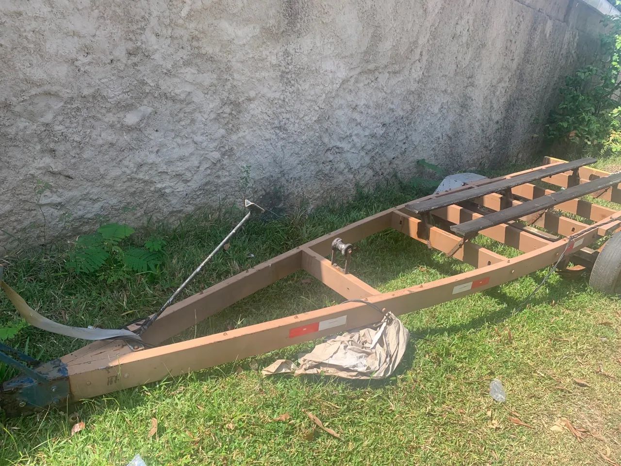 Carretinha rodoviária de madeira de lei documentada  - Foto 5