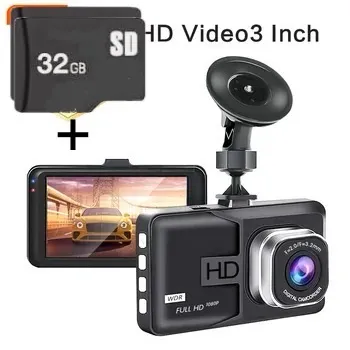 Câmera automotiva de ação HD 3 polegadas