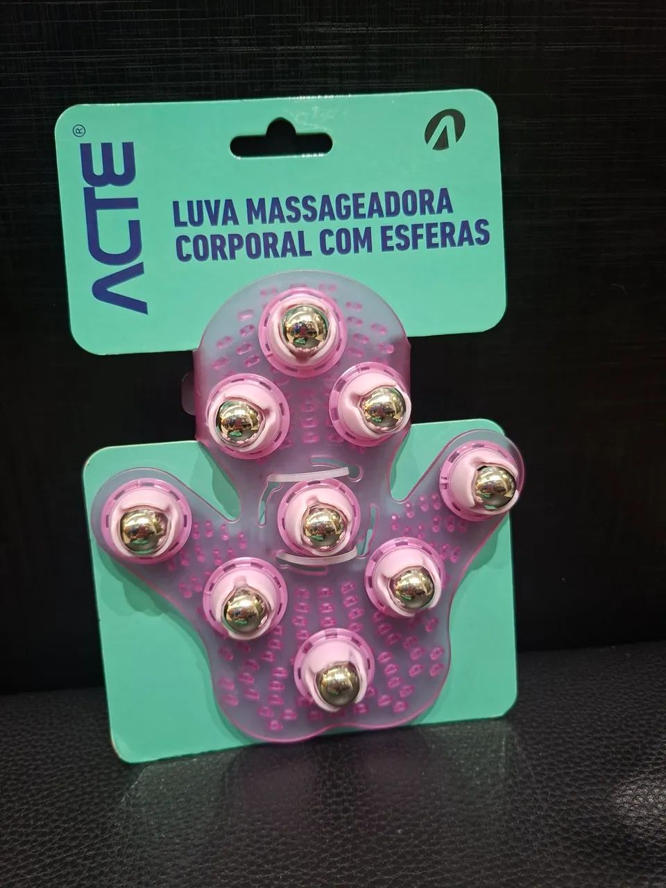 LUVA MASSAGEADORA COM ESFERAS
