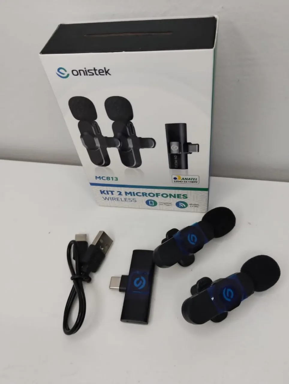 Microfone de Lapela para iPhone (entrega grátis)