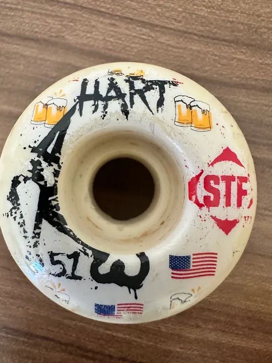 Roda Bones STF Hart 51mm - Foto 2