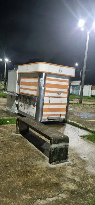 Quiosque treiler box vendo piso novo  - Foto 2