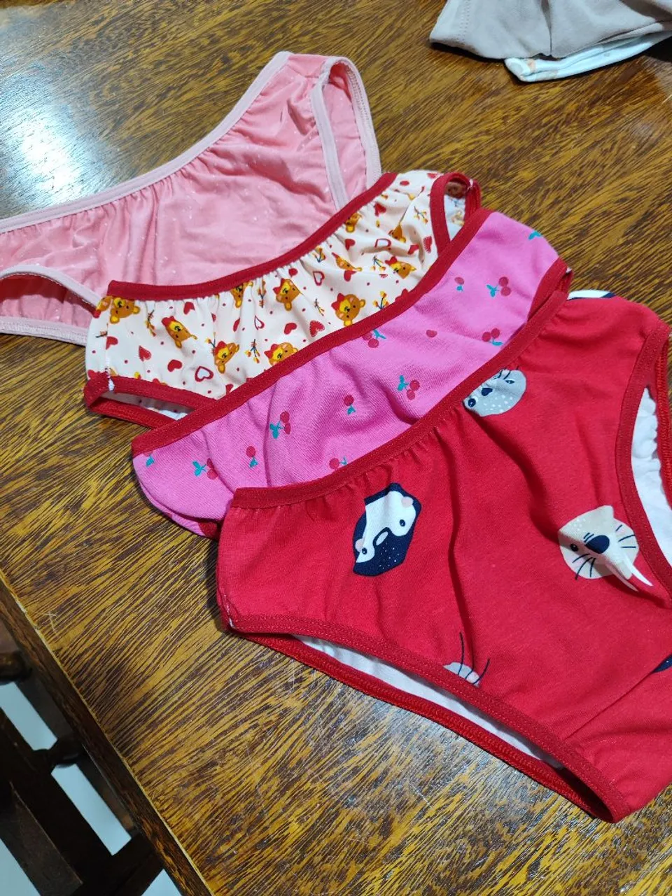 Kit Calcinhas Infantis Estampadas - Conforto e Estilo!