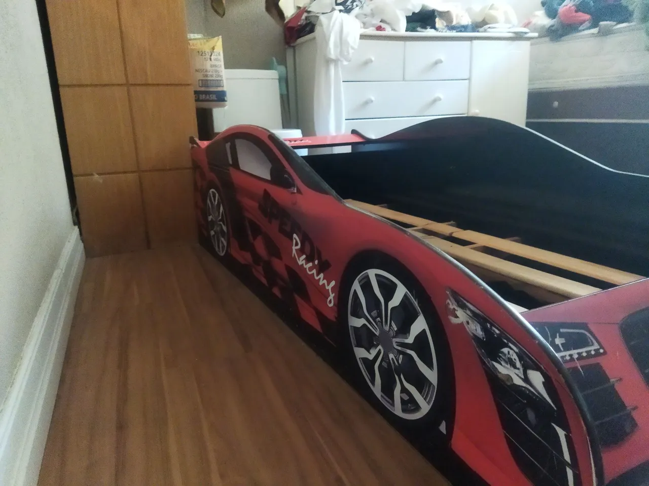 Cama Infantil Carro de Corrida