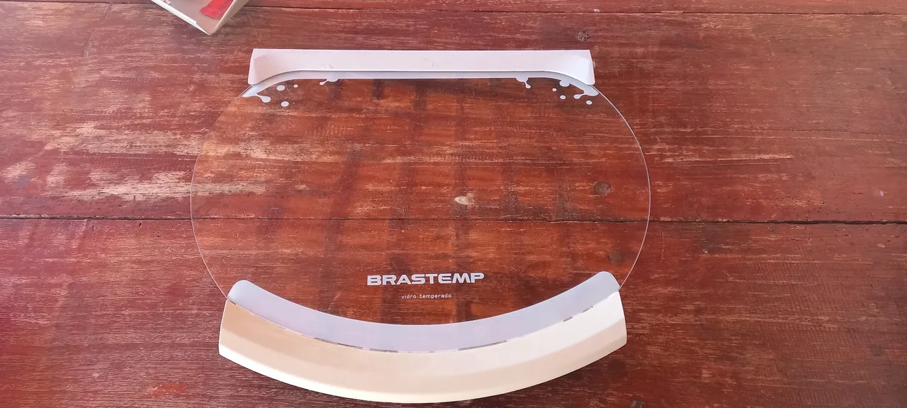 Tampa de vidro Brastemp 8kg para máquina de lavar bwb08ab