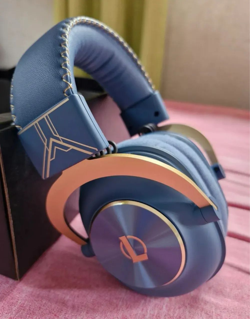 Headset Logitech G Pro X - Edição Legue Of Legends NOVO SEM USO NA CAIXA  - Foto 5
