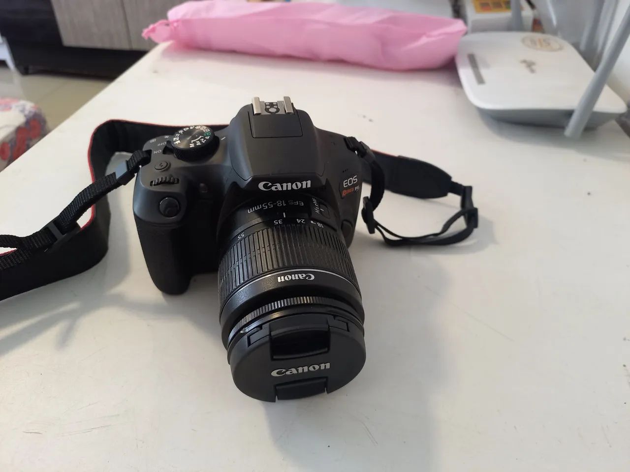 Câmera canon t6 troco por notebook 