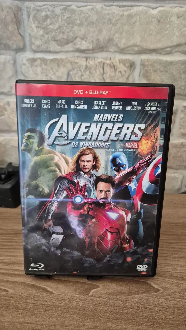 DVD E BLU RAY VINGADORES 