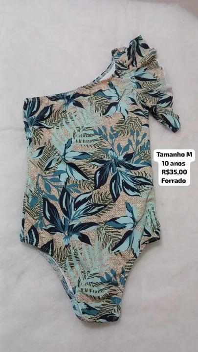 Maiô infantil tamanho M e G 