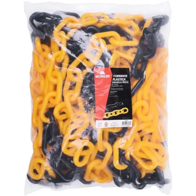 CORRENTE PLASTICA 10MM 10M AM PR.- WORKER 387355 - Foto 2