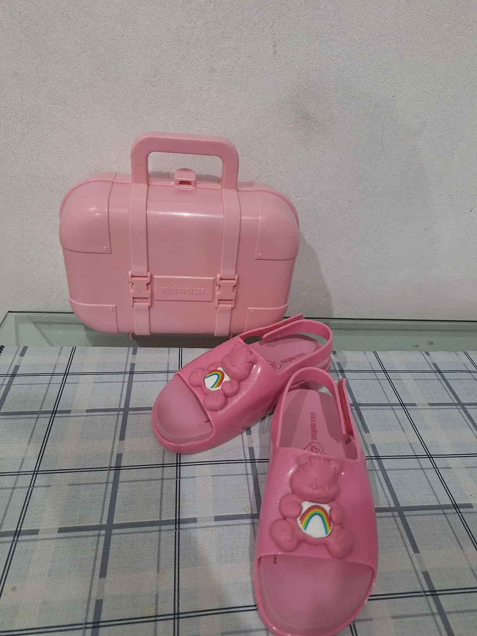 Sandália Mini Melissa Nova Ursinhos Carinhosos Care Bears