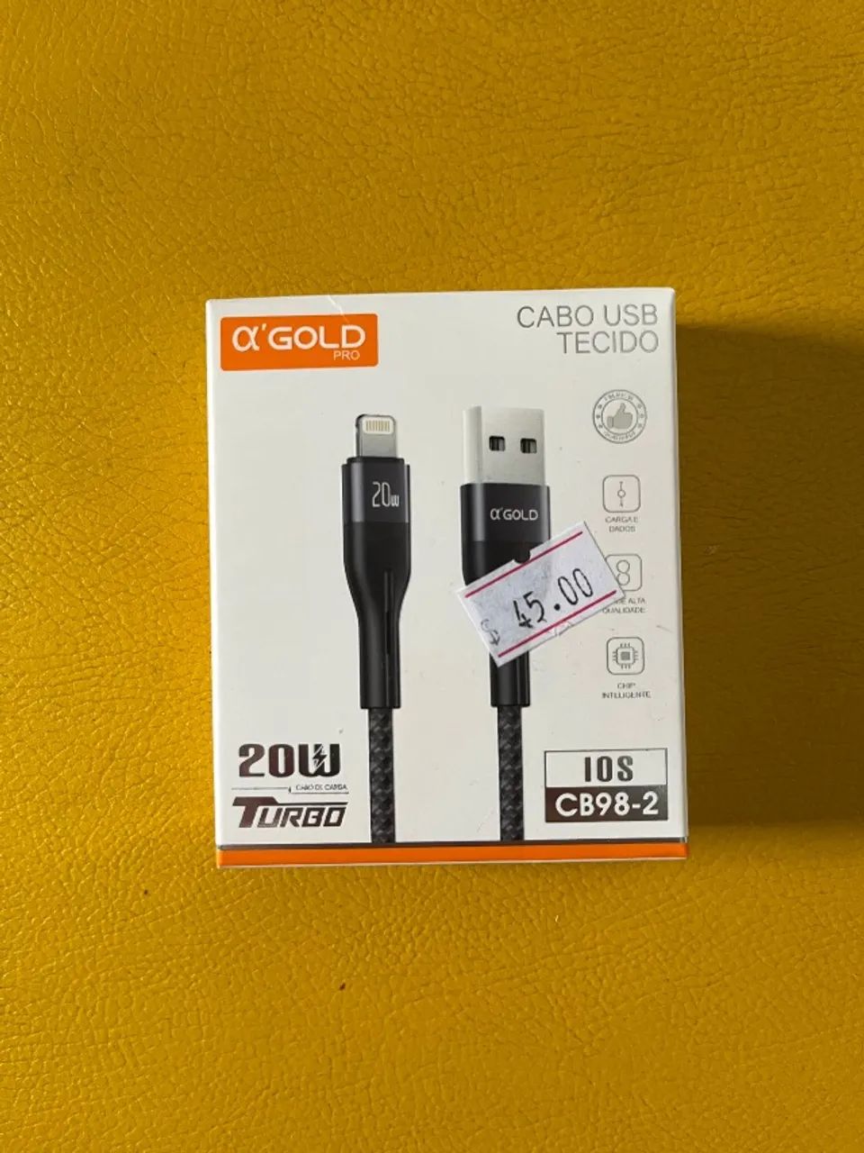 Cabo USB Tecido 