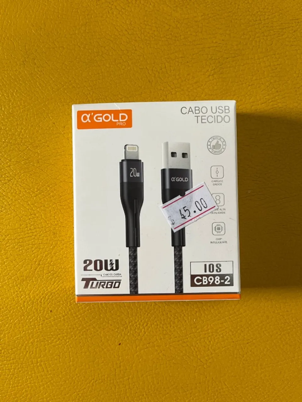 Cabo USB Tecido
