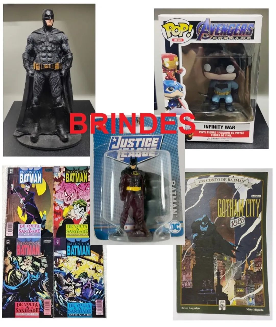 Miniatura Batman - Coleção com 57 miniaturas e com BRINDES. - Foto 5