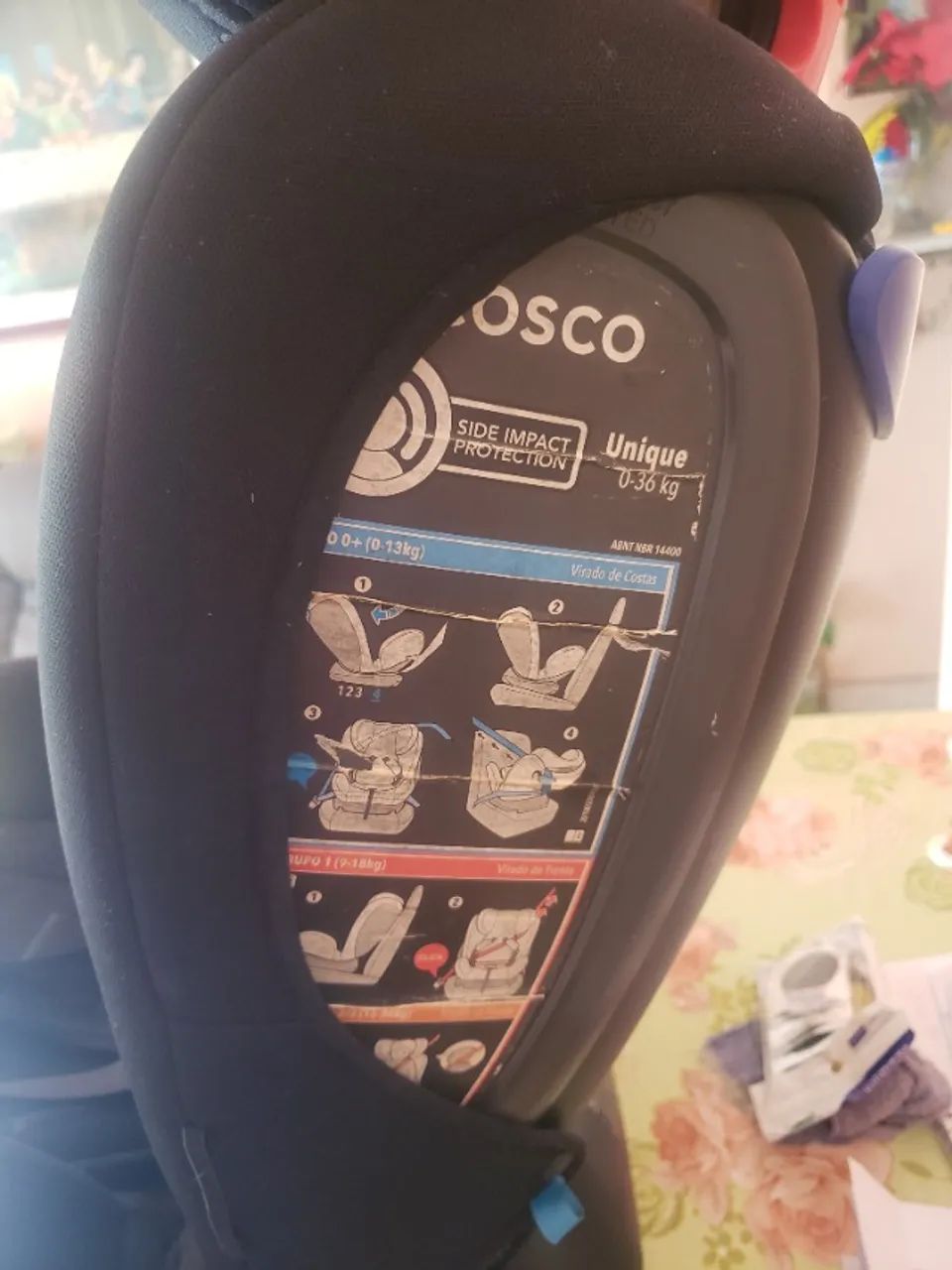 Cadeirinha Cosco Unique 0-36 kg ( usado) - Foto 3