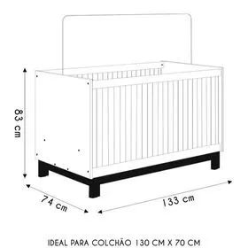Berço Mini Cama DIVIDIMOS EM ATÉ 10X SEM JUROS - Foto 5