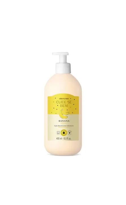 Hidratante Boticário Cuide-se Bem Banana 400ml