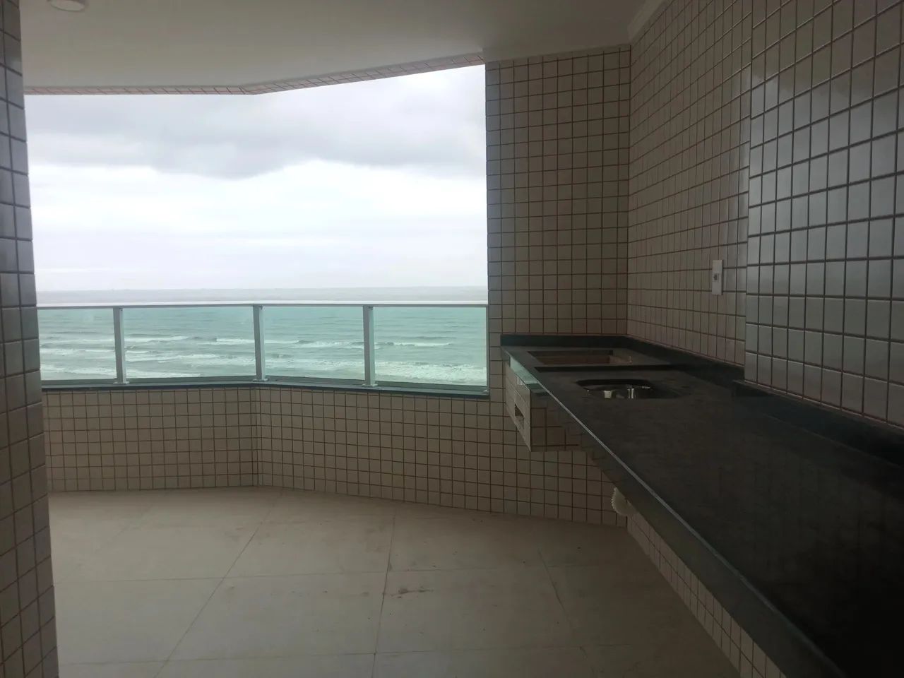 Frente mar  3 dormitórios  2 suites  Maracanã. Praia Grande - Foto 3