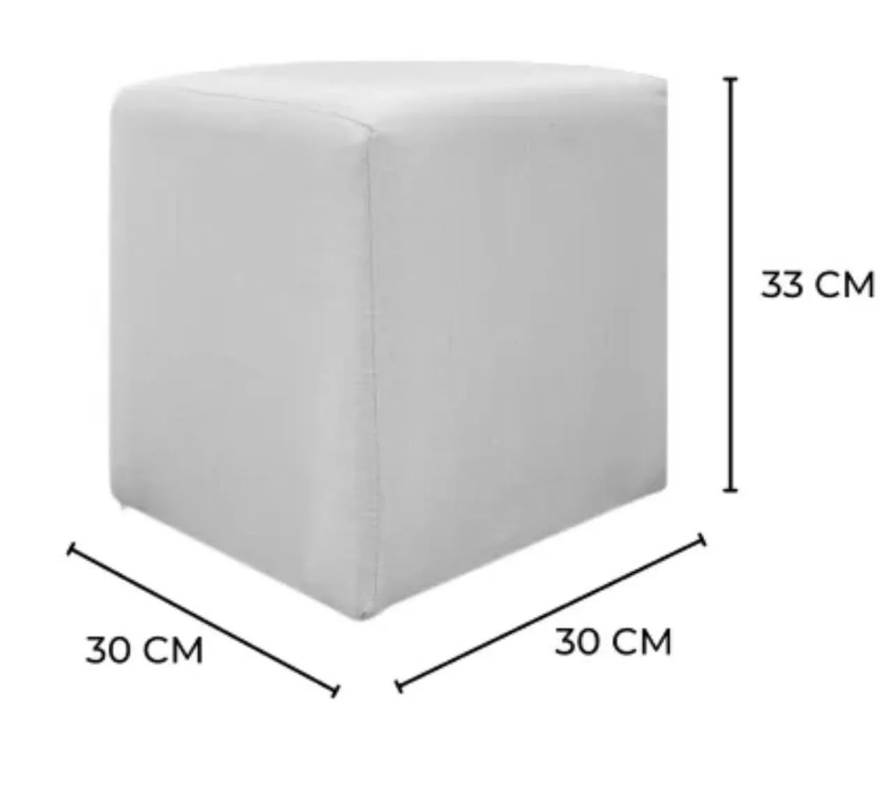 Poltrona de amamentação com balanço e puff linho bege - Foto 6
