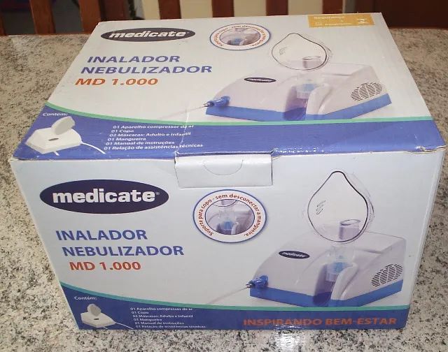 Inalador Nebulizador MD1000 Medicate - Foto 3