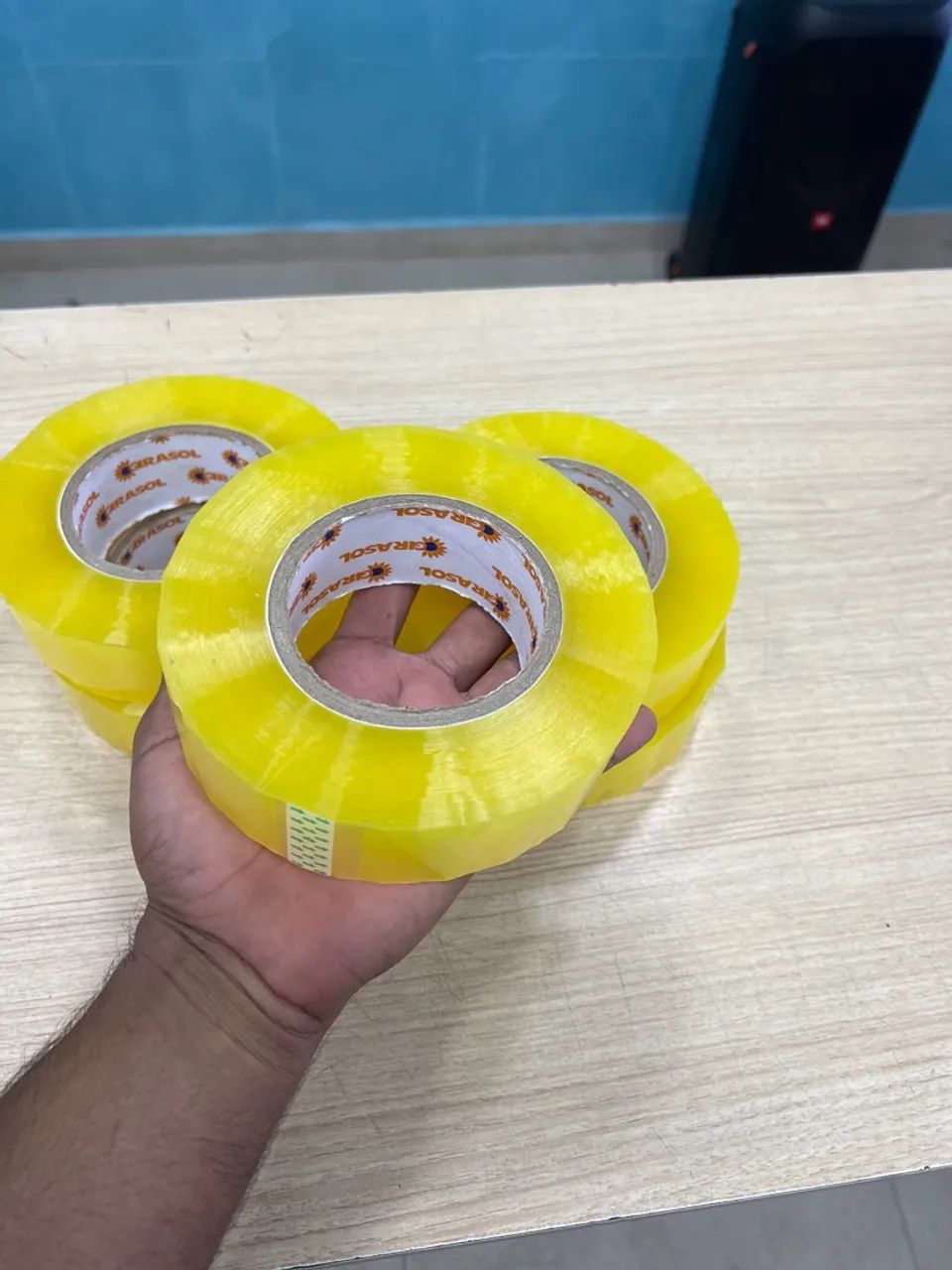 Fita adesiva transparente para embalagem - alto rendimento  - Foto 2