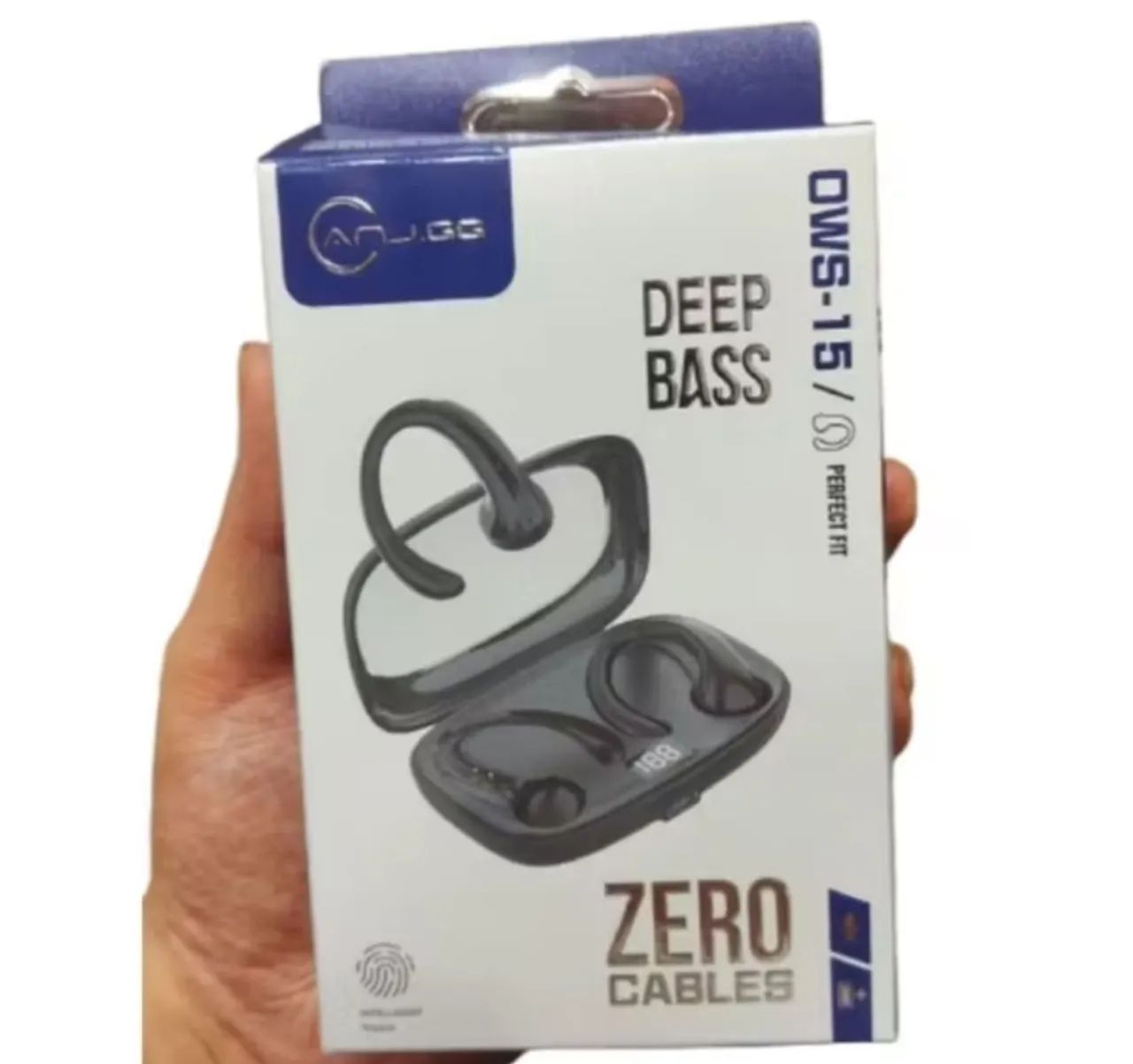 Fone de ouvido bluetooth tws retorno orelha 