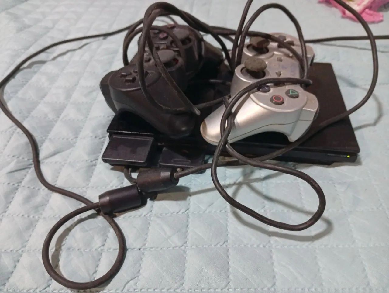PS2 com 2 controles - Foto 4