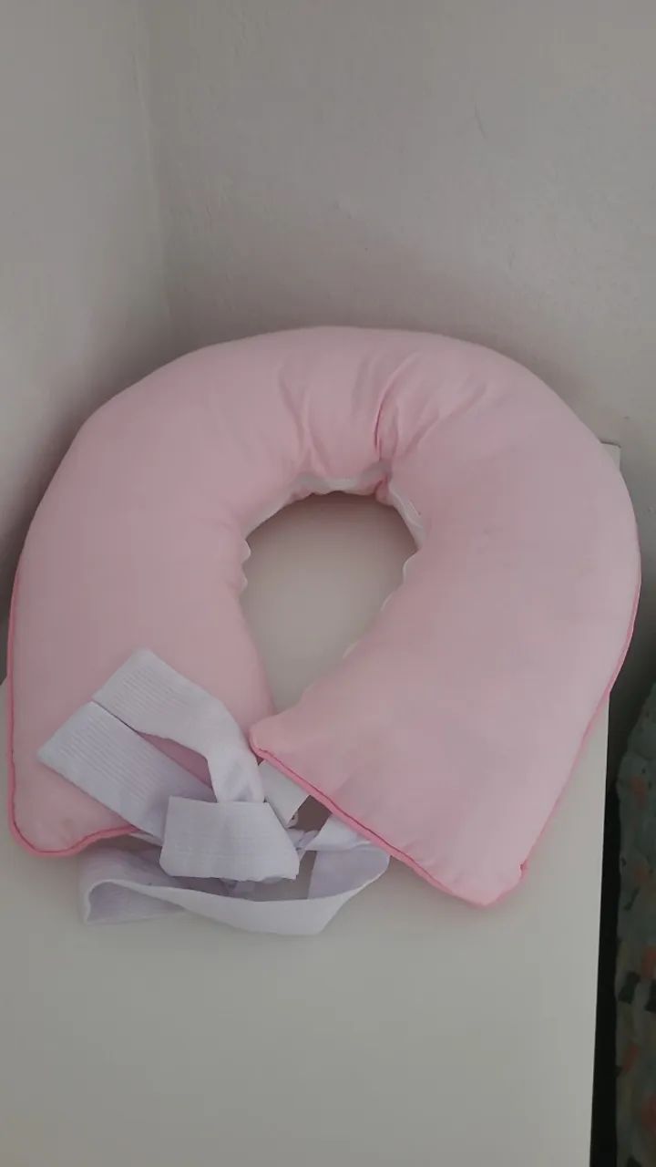 Almofada de amamentação Rosa - Foto 2