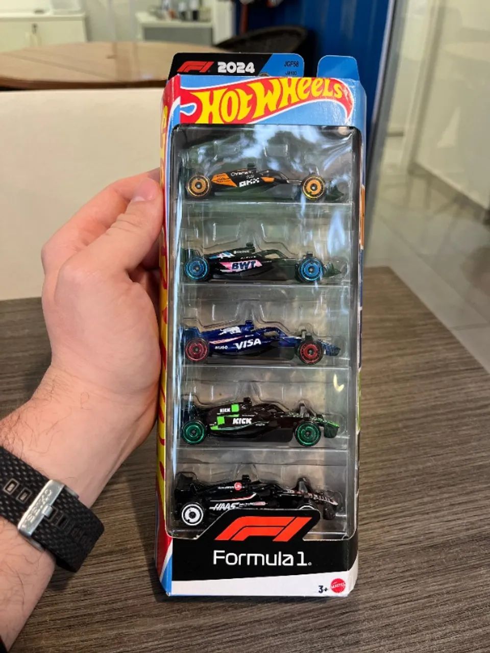 Hot Wheels Pack 5 - Edição Formula 1 F1. - Foto 2