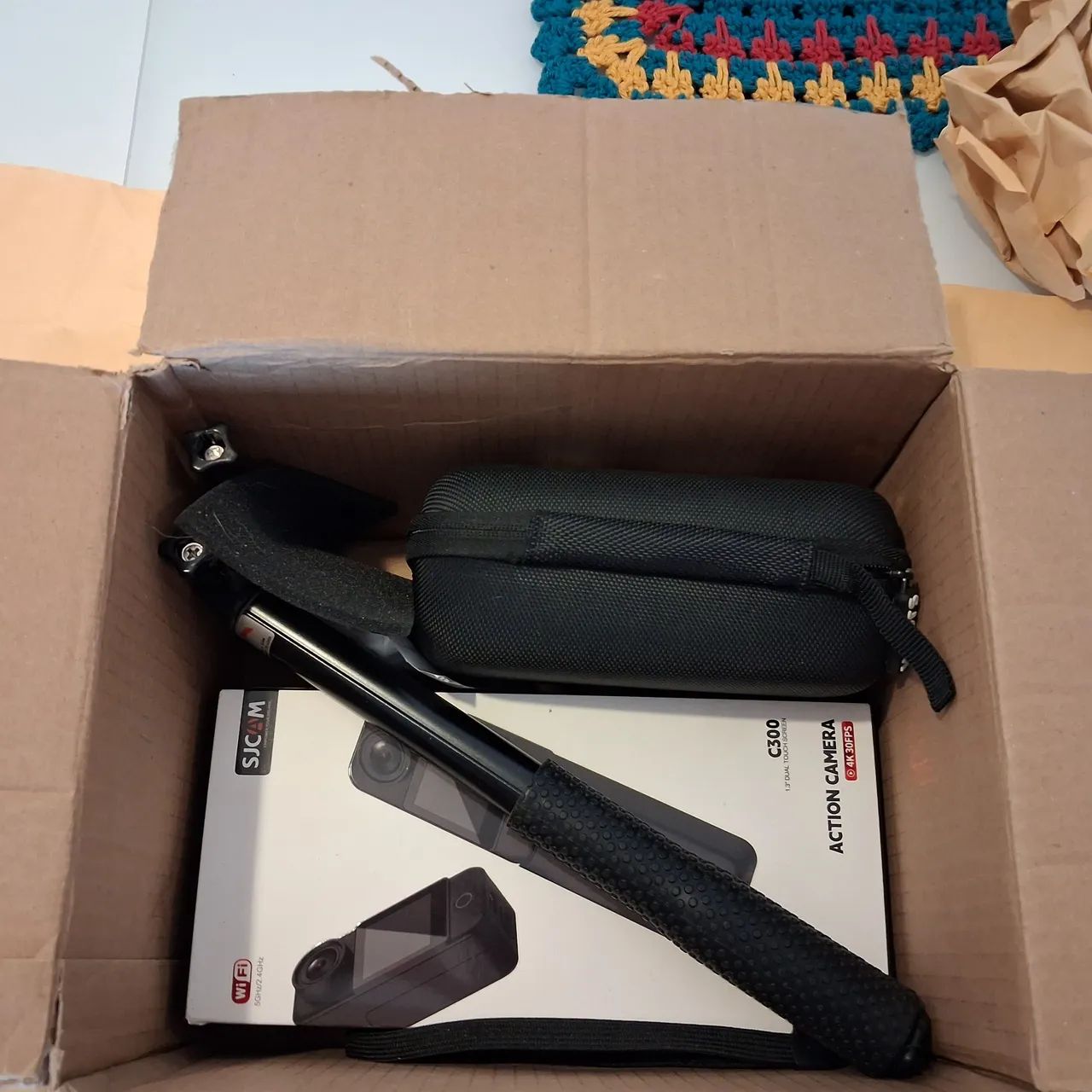 Câmera de Ação SJCAM - Kit C300 + cartão de memoria - Foto 3