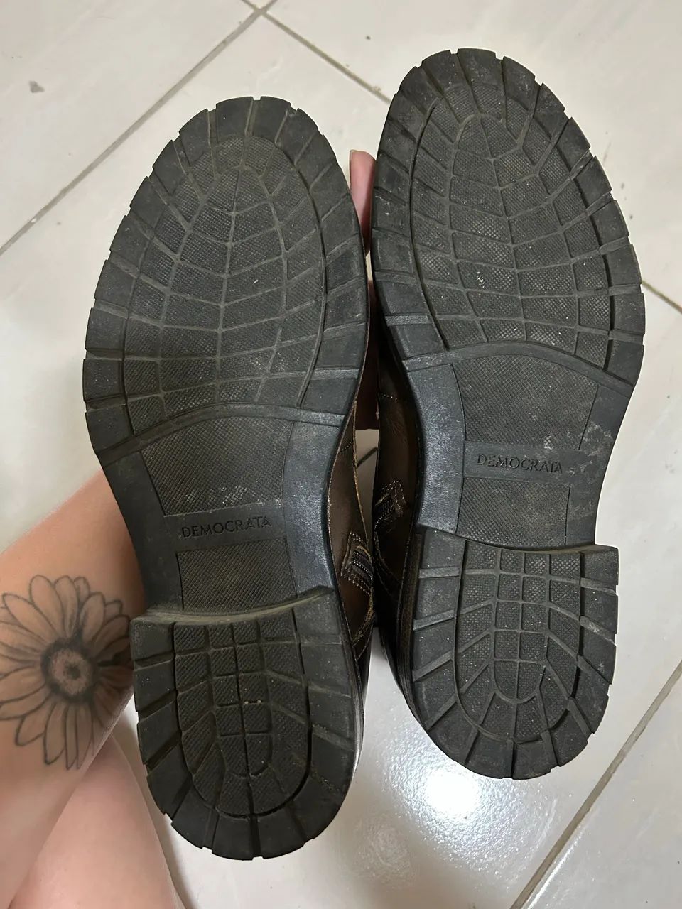 Bota couro legítimo democrata - Foto 3