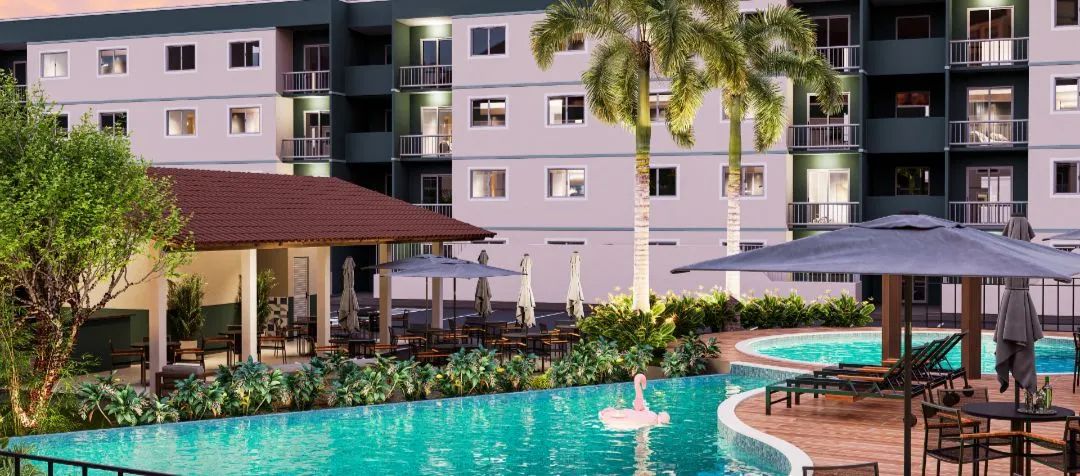Apartamento com piscina e lazer completo!