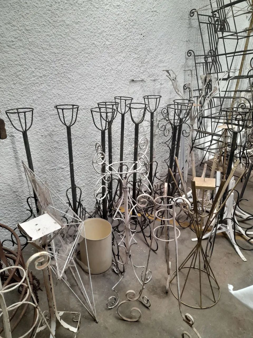 Suporte de Ferro Maciço Para Vaso Arranjo de Flores Vários - Foto 2