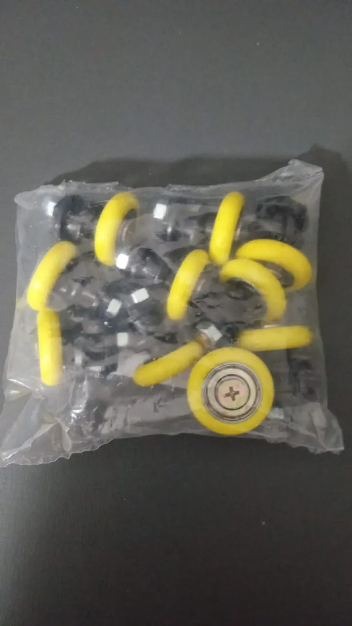 Kit 10 Roldanas Para Janelas/ Portas De Vidro 8mm 10mm