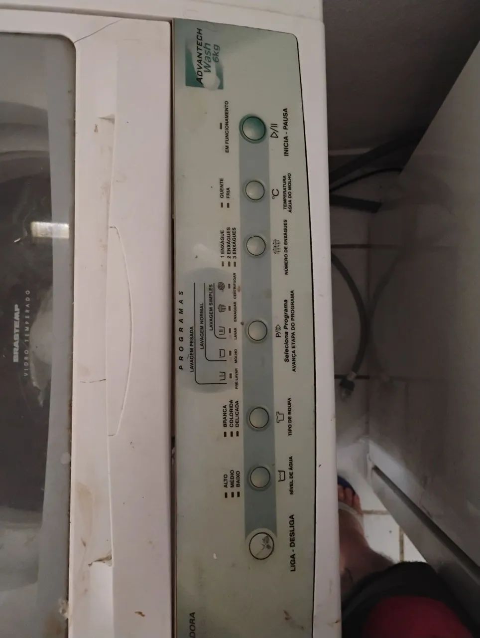 Máquina de Lavar Brastemp 6kg
