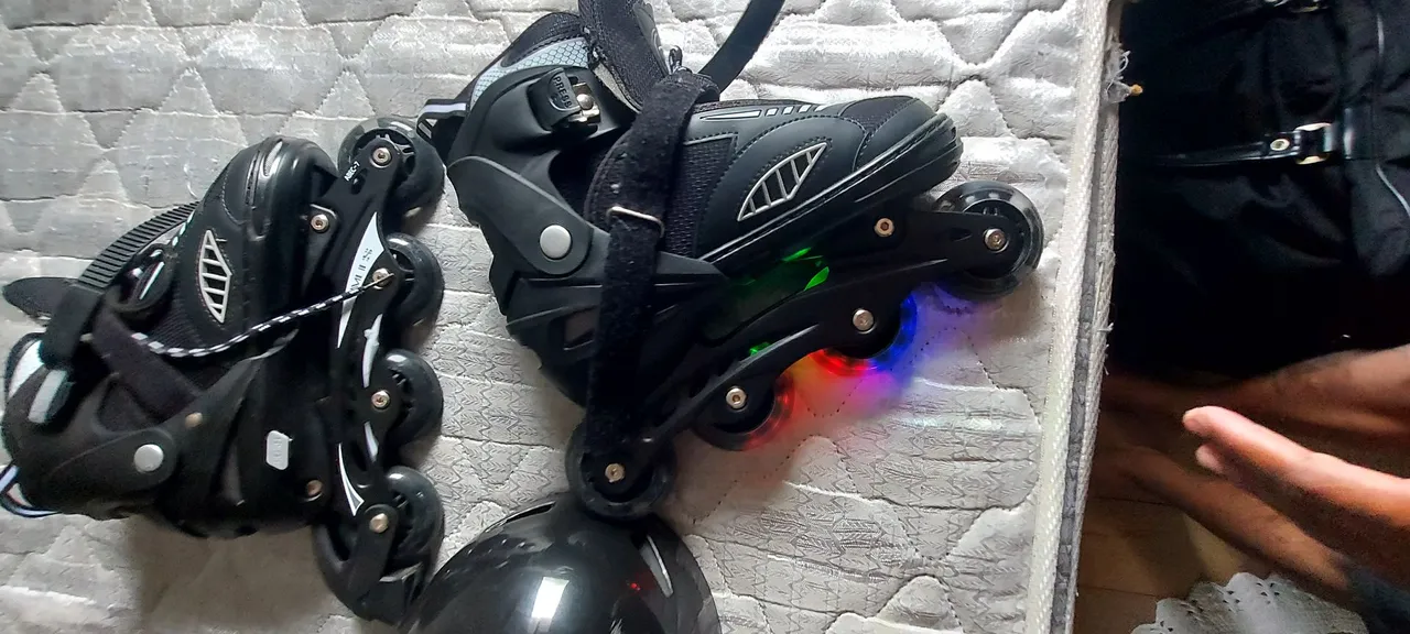 Patins Inline com Luzes LED