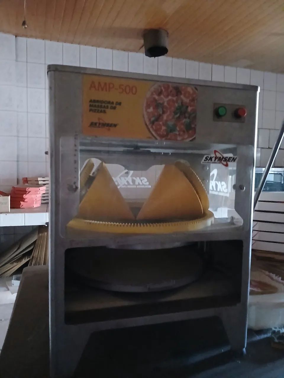 Abridora de Massas de Pizza Industrial AMP-500 - Foto 3