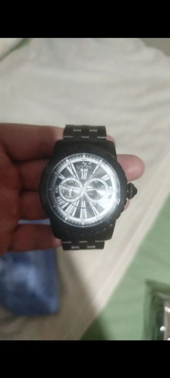 Relógio Invicta Masculino Preto - Foto 3