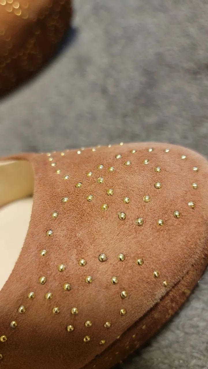 Sapato caramelo com plataforma - Foto 3