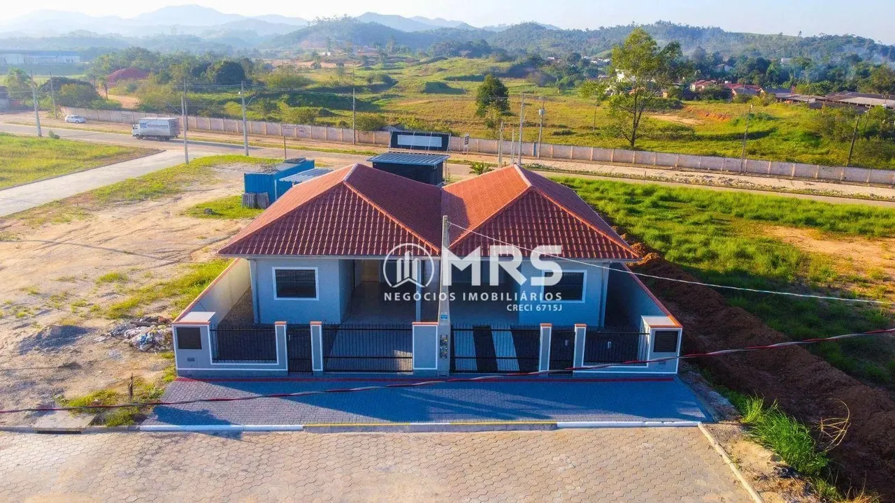 Casa com 2 dormitórios à venda, 68 m² - Areião - Canelinha/SC