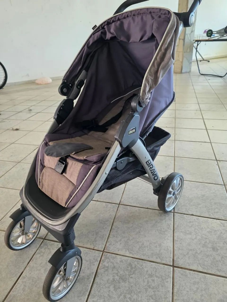 Carrinho de passeio e bebê conforto da Chicco  - Foto 4